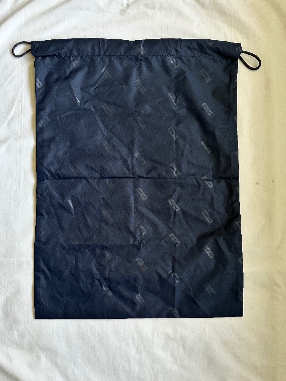 Away Multi-use Travel Nylon Drawstring Bag Navy Blue Shoe Bag, Wet Bag